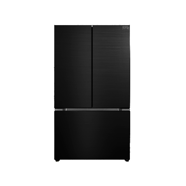 French Door Black Inox Refrigerator